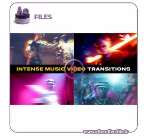 دانلود پروژه ترنزیشن هیجانی افترافکت | Intense Music Video Transitions